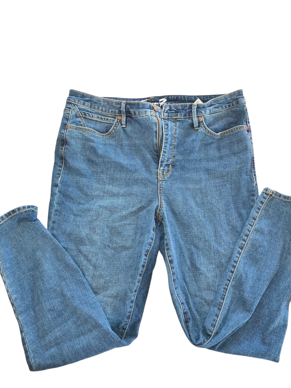 Seven7 Size 16 Blue Straight Leg Women’s Jeans